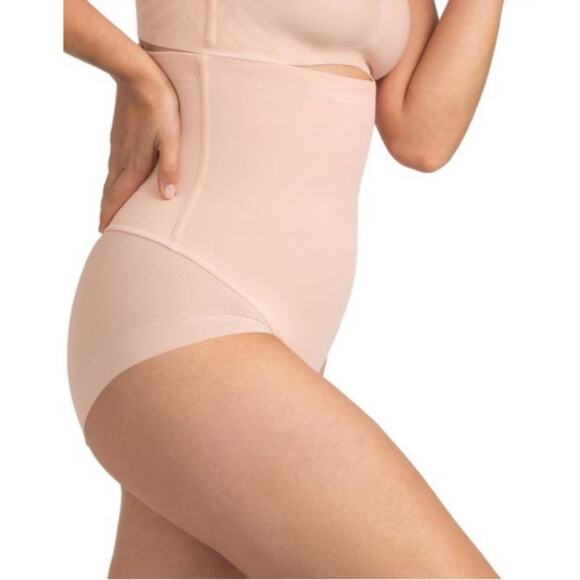 HONEYLOVE SuperPower Brief Rose Tan Shapewear Large - Picture 1 of 10